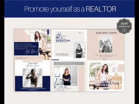 65 mẫu thiết kế d&agrave;nh cho m&ocirc;i giới bất động sản &ndash; Real Estate Facebook Post Templates