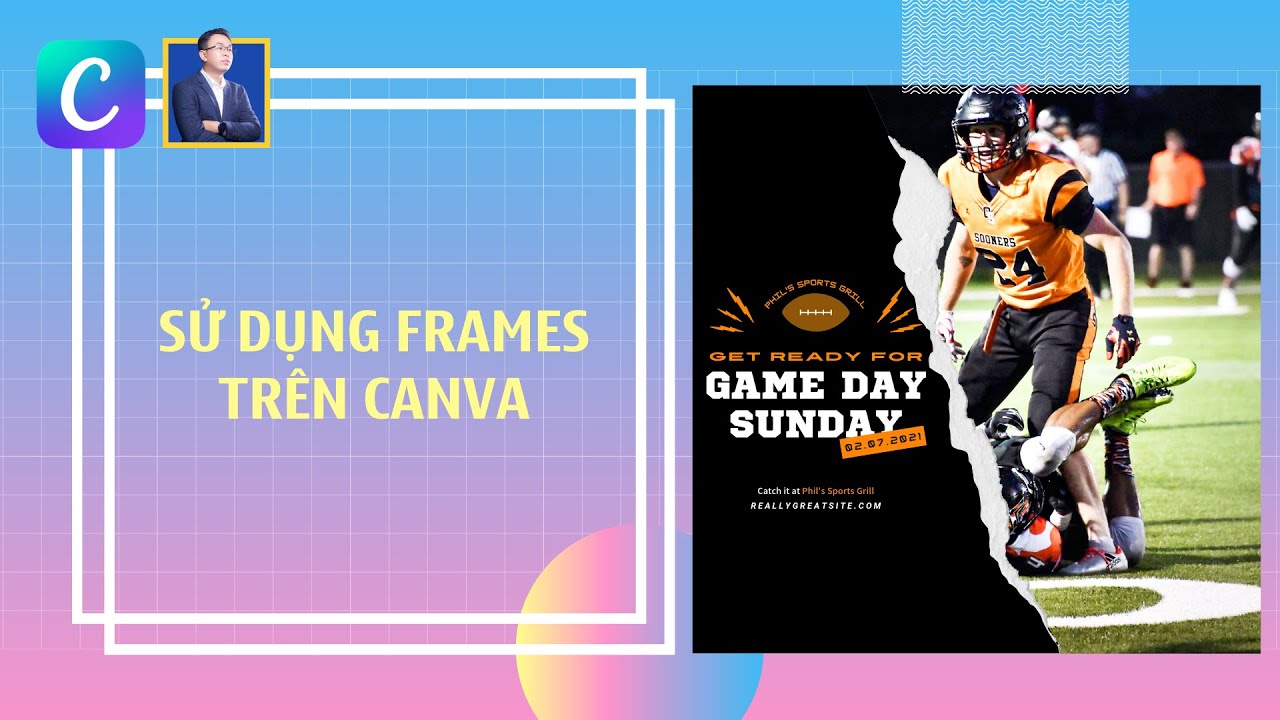 Hướng dẫn thiết kế với Canva: Giới thiệu về Frames tr&ecirc;n Canva