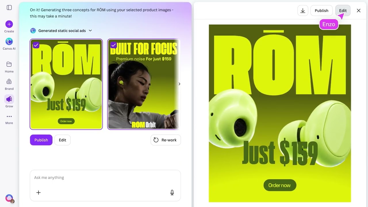 Introducing Canva Grow 2.0: Create, launch, and learn from ads, all in one place