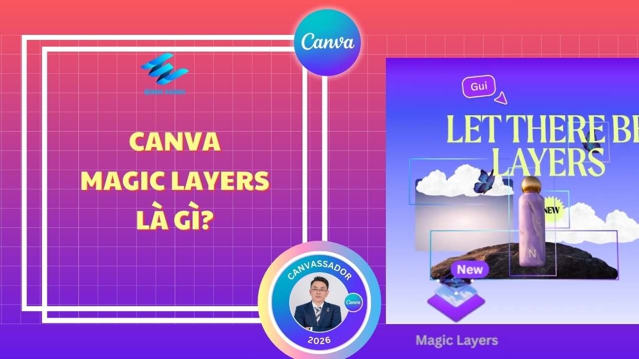 Canva Magic Layers - Biến hình ảnh thành nhiều lớp đối tượng để chỉnh sửa trên Canva