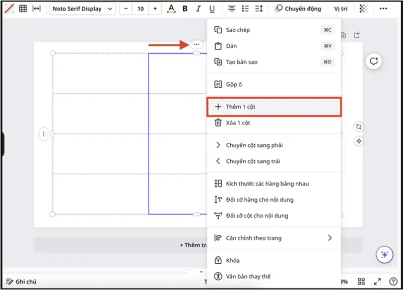 Th&ecirc;m cột v&agrave;o bảng