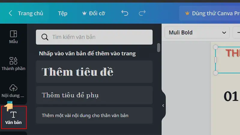 T&ugrave;y chọn định dạng font chữ ph&ugrave; hợp