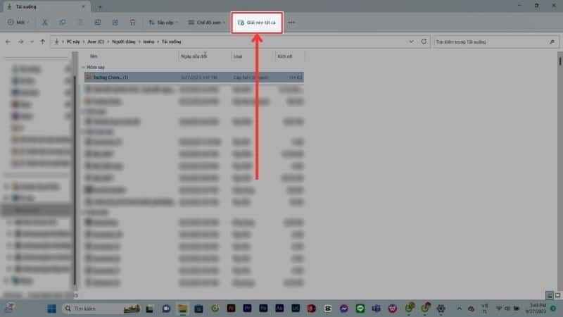 Chọn Giải n&eacute;n tất cả