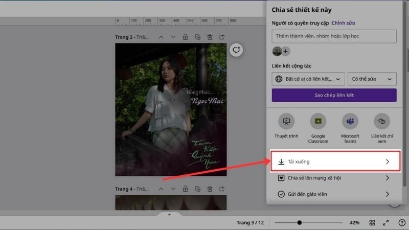 Chọn&nbsp;Tải xuống