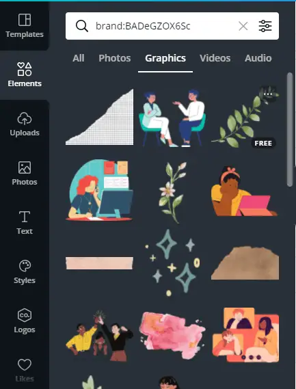 tong hop tu khoa thanh phan chat tu a z tren canva canva elements keywords 8089 12