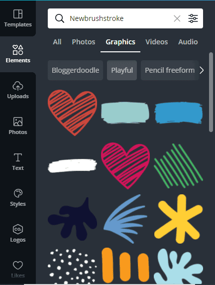 tong hop tu khoa thanh phan chat tu a z tren canva canva elements keywords 8089 48