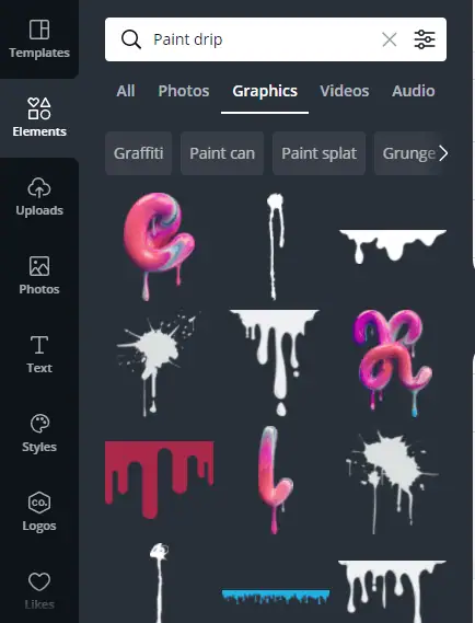 tong hop tu khoa thanh phan chat tu a z tren canva canva elements keywords 8089 49