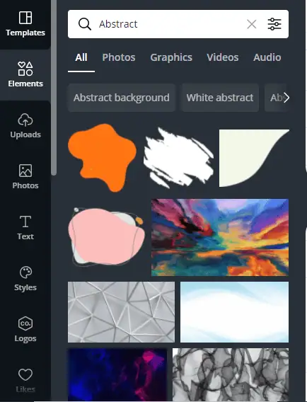 tong hop tu khoa thanh phan chat tu a z tren canva canva elements keywords 8089 5