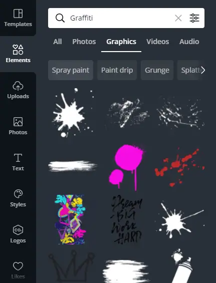 tong hop tu khoa thanh phan chat tu a z tren canva canva elements keywords 8089 52