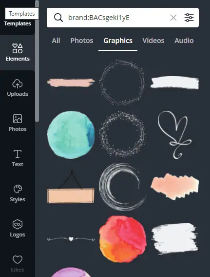 tong hop tu khoa thanh phan chat tu a z tren canva canva elements keywords 8089 55