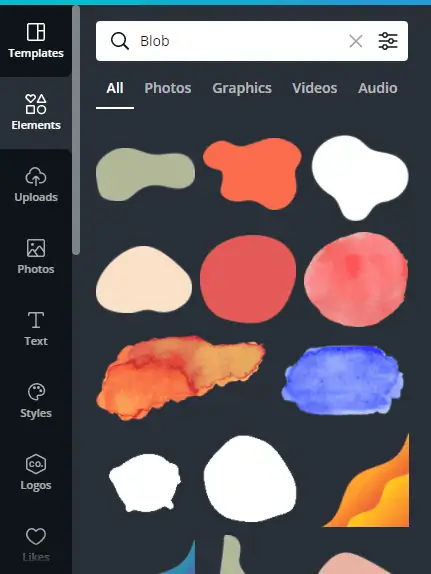 tong hop tu khoa thanh phan chat tu a z tren canva canva elements keywords 8089 8