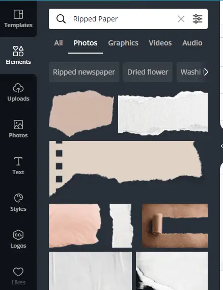 tong hop tu khoa thanh phan chat tu a z tren canva canva elements keywords 8089